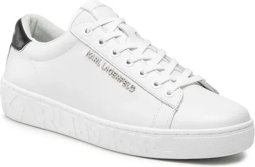 Sneakersy KARL LAGERFELD - KL51019 White Lthr