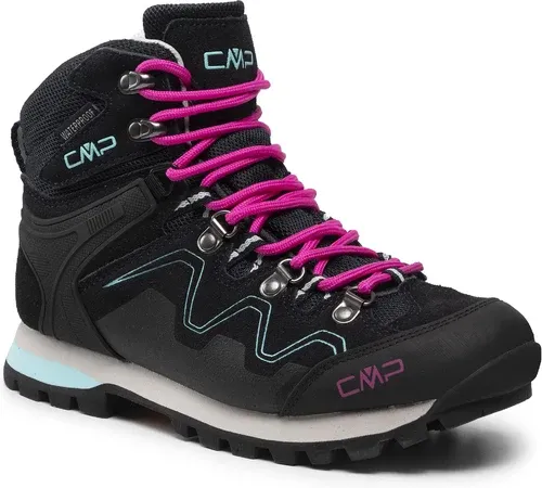Trekingová obuv CMP - Athunis Mid Wmn Trekking Shoe Wp 31Q4976 Antracite/Acqua 33UL