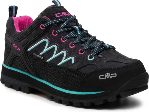 Trekingová obuv CMP - Moon Low Wmn Trekking Shoe Wp 31Q4786 Antracite/Acqua