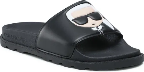 Šľapky KARL LAGERFELD - KL80975 Black Rubber