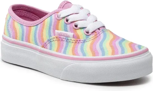 Tenisky Vans - Authentic VN0A3UIVARI1 (Wavy Rainbow) Begonia Pi