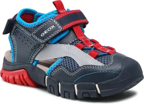 Sandále Geox - J S.Dynomix B. A J25GHA 0FE15 C0735 S Navy/Red