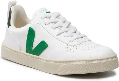 Sneakersy VEJA - Small V-10 Lace Cwl CX0711928CJ White/Emeraude/Black
