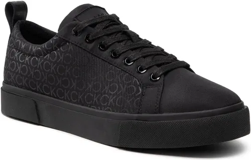 Sneakersy Calvin Klein - Low Top Lace Up HM0HM00645 Black Mono 00V