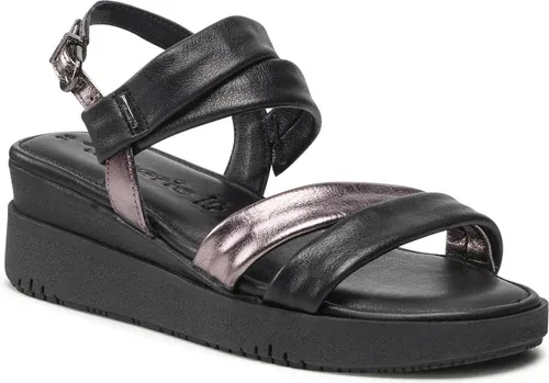 Sandále TAMARIS - 1-28700-28 Black/Pewter 094