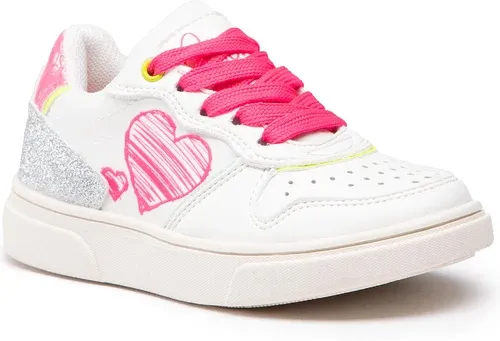 Sneakersy Shone - 19019-013 White/Fuxia