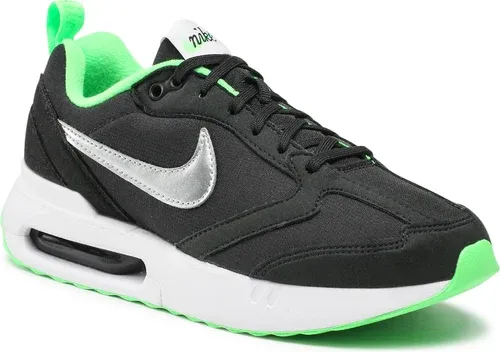 Topánky NIKE - Air Max Dawn (Gs) DH3157 001 Black/Chrome/Green Strike