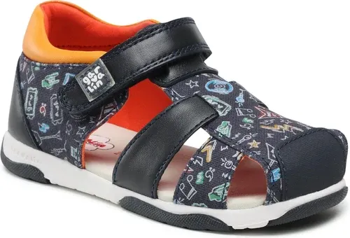 Sandále Garvalin - 222614-A S Azul Marino Y Music