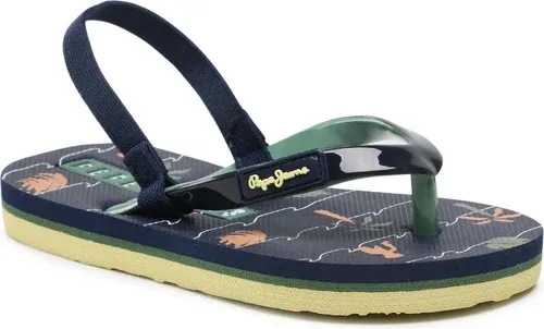 Sandále Pepe Jeans - Beach Palms Boy K PBS70052 Navy 595