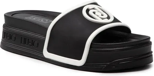 Šľapky LIU JO - Cecy 08 SA2287 EX131 Black/White 00054