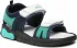 Sandále Bartek - 19079002 Granat/Turkusowy
