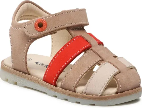 Sandále Kickers - Nonosti 895190-10 M Beige Rouge 113