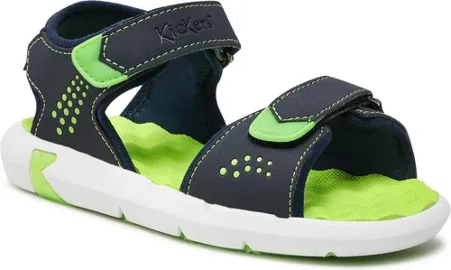 Sandále KICKERS - Jumangap 858670-30-51 S Blue Fonce Vert