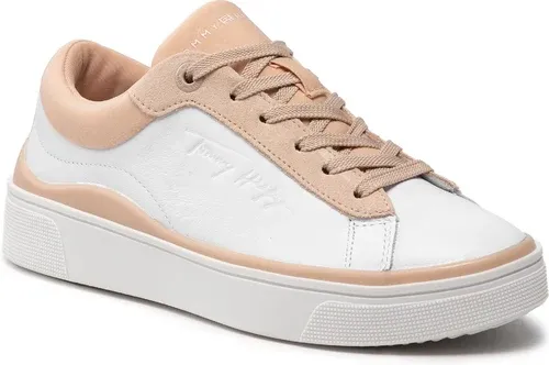 Sneakersy TOMMY HILFIGER - Elevated Cupsole Sneaker FW0FW06317 Misty Blush TRY