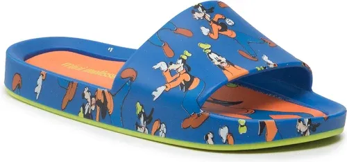 Šľapky Melissa - Mini Melissa Beach Slide + Mic 33393 Blue/Orange 53723