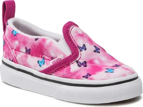 Tenisky Vans - Slip-On V VN000UBSARP1 (Butterflydrm)Fchsrdtrwht