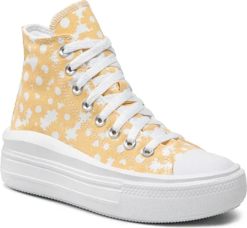 Plátenky Converse - Ctas Mowe Hi A01194C Cyber Mango/White/White