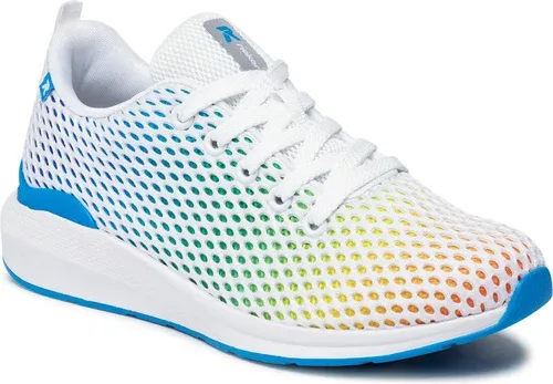 Sneakersy RIEKER - 40101-90 Weiss Kombi