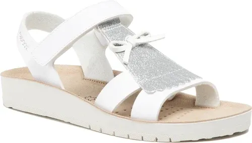 Sandále GEOX - J S.Costarei G. A J25EAA 0BCEW C0007 D White/Silver