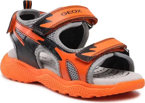 Sandále Geox - J S.Splush J25GPB 014CE C0569 S Orange/Black