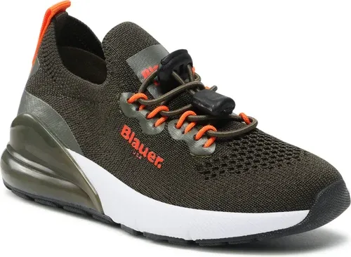 Sneakersy BLAUER - S2HIRO02/KNI Military Green