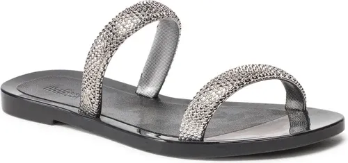 Šľapky MELISSA - Glitz Ad 33428 Black/Silver 50545