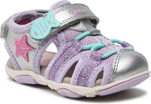 Sandále GEOX - B S.Agasim G. A B250ZA 0AJGN C1316 M Silver/Lilac