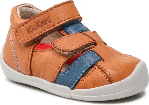 Sandále KICKERS - Wasabou 858390-10 Camel Bleu 116