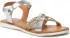Sandále Kickers - Betternew 858655-30 D Blanc Argent 33