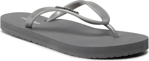 Žabky CALVIN KLEIN - Flipflop-Mtl HW0HW00863 Silver 0IM