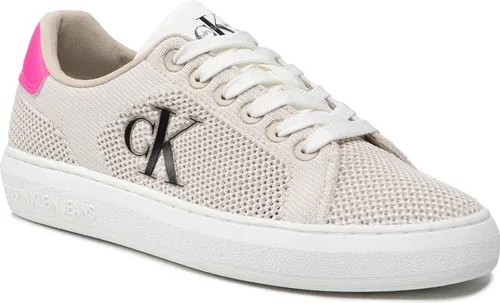 Sneakersy CALVIN KLEIN JEANS - Casual Cupsole 1 YW0YW00507 Eggshell ACF