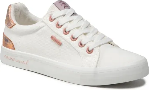 Tenisky CROSS JEANS - JJ2R4037C White/Lt.Pink
