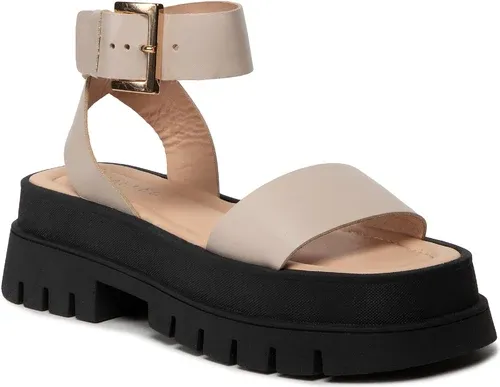 Sandále CHARLES - Jinny Sandal Beige/Black