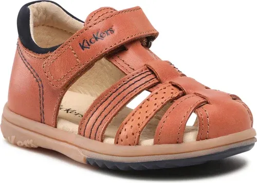 Sandále Kickers - Platiback 544884-10 Camel 114