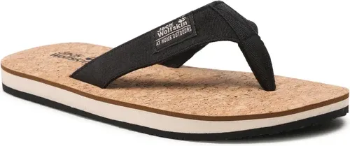 Žabky JACK WOLFSKIN - Ecostride 2 Slipper W 4051931 Phantom/Cork Žabky JACK WOLFSKIN - Ecostride 2 Slipper W 4051931 Phantom/Cork