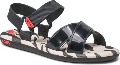 Sandále ZAXY - Vibrante Papete Fem 18419 Czarny Zebra 91320 JJ285012