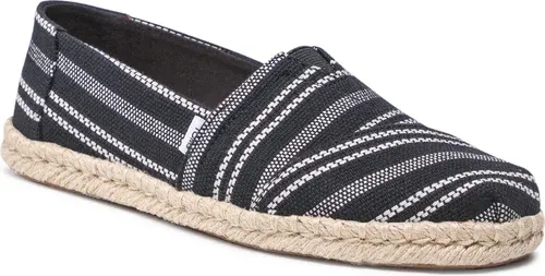 Espadrilky TOMS - Alpargata Rope 10017852 Black Global Stripe