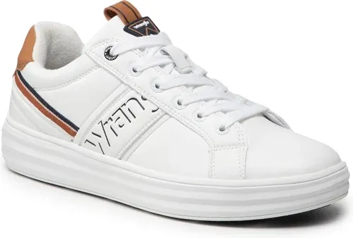 Sneakersy Wrangler - Jelly Derby WM21090A White/Tonacco 923