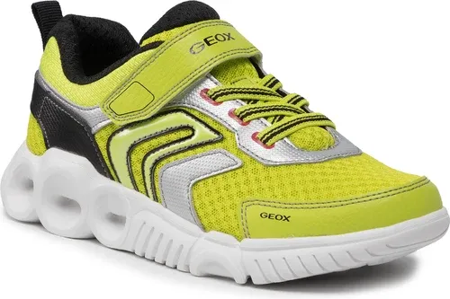Sneakersy Geox - J Wroom B. B J25GAB 014BU C3707 D Lime/Black