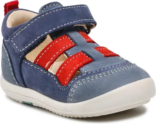 Poltopánky Kickers - Klony 894590-10 M Bleu Rouge 53