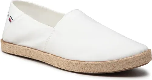 Espadrilky Tommy Hilfiger - Recykled Chambry Slip On FM0FM03966 Ecru YBL
