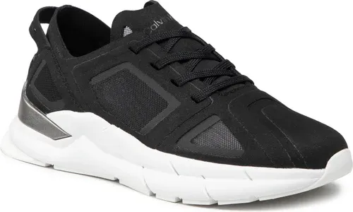 Sneakersy CALVIN KLEIN - Wave Sole Runner HW0HW00676 Ck Black BAX