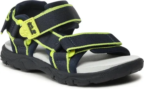 Sandále Jack Wolfskin - Seven Seas 3 K 4040061 Navy/Lime