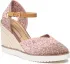 Espadrilky WRANGLER - Isla Knit WL21620A Rose 080