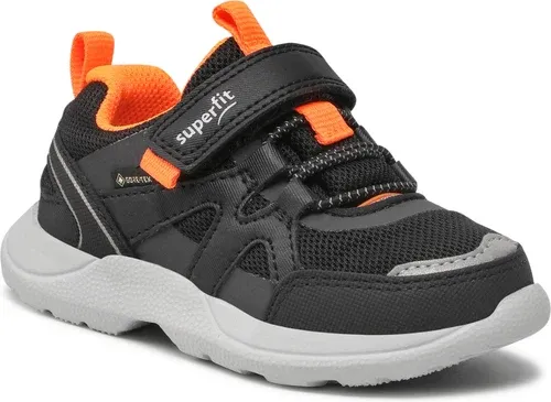 Sneakersy Superfit - GORE-TEX 1-006219-0010 M Schwarz/Orange