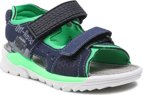 Sandále Ricosta - Road 50 4500502/170 M Nautic/Neongrün