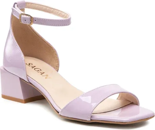 Sandále SAGAN - 4801 Wrzos Jasny Lakier