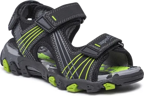 Sandále Superfit - 0-800100-0100 M Schwarz (Schwarz)