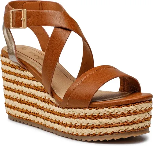 Espadrilky WRANGLER - Marbella Cross WL21640A Cuoio 068