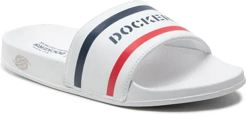 Šľapky DOCKERS BY GERLI - 50MN002-600500 Weiss